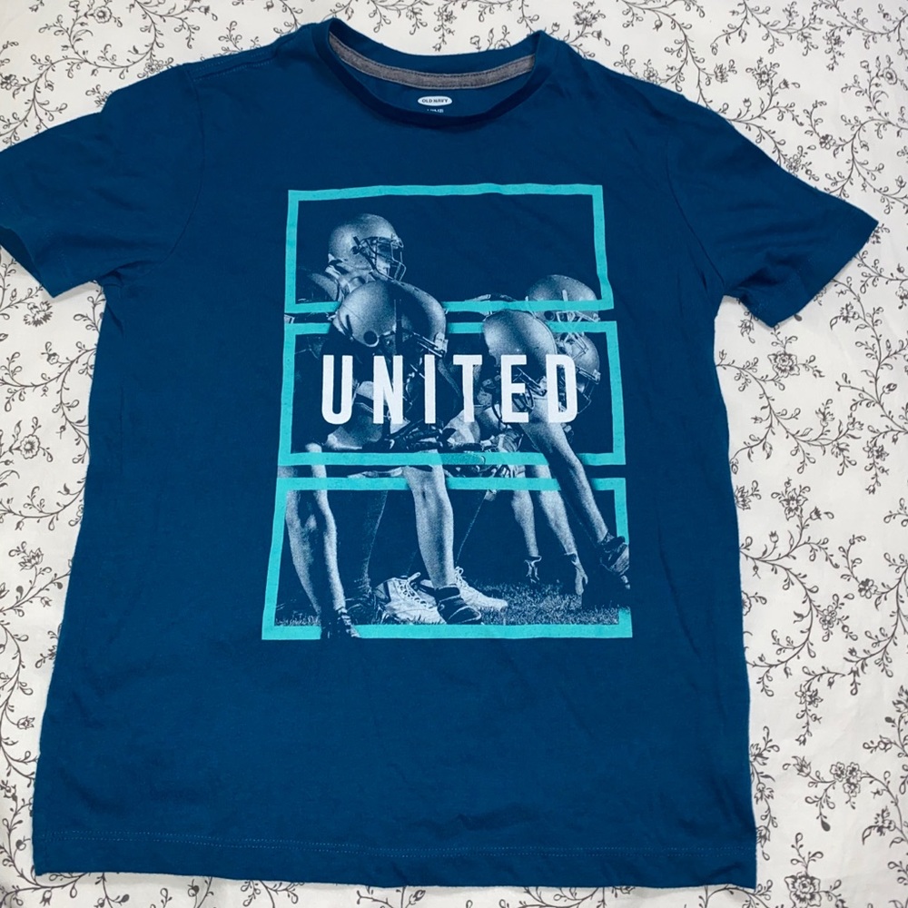 Boys football tee